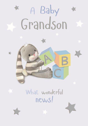 Picture of A BABY GRANDSON CARD